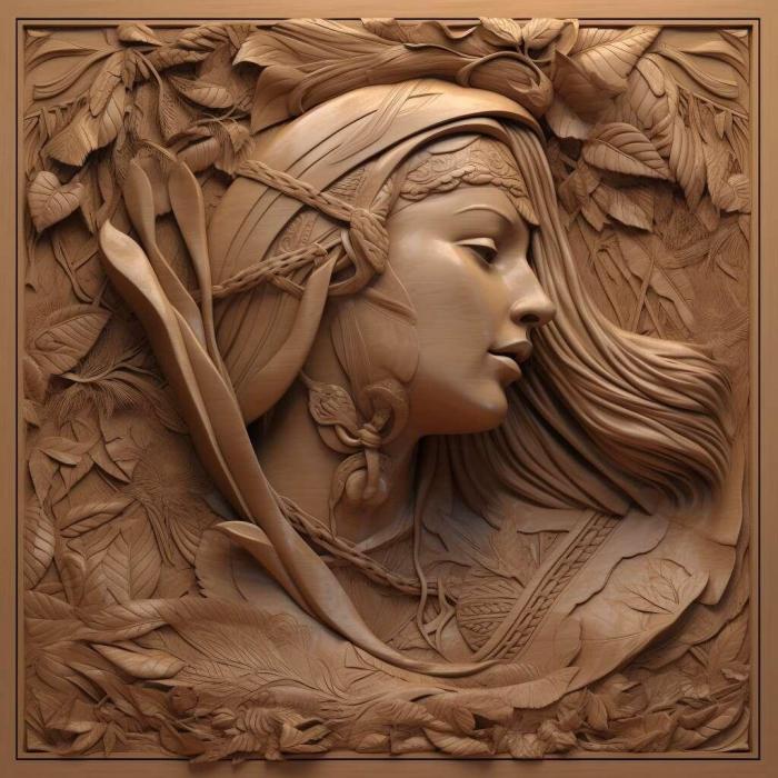 نموذج ثلاثي الأبعاد لآلة CNC 3D Art 